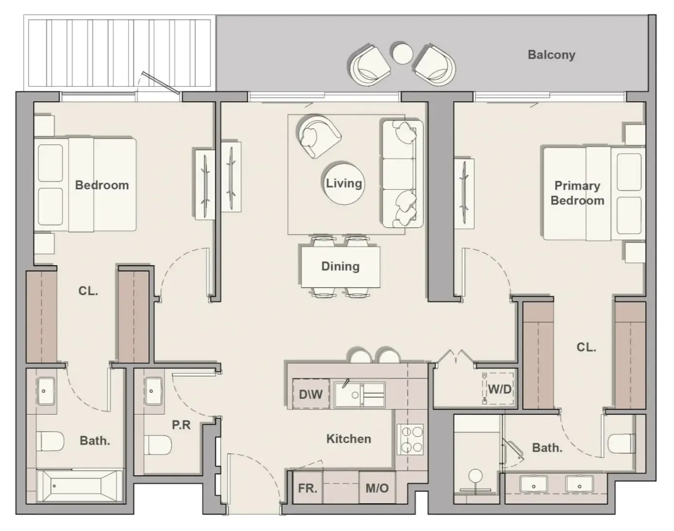 Ellington The Hillgate floor plan