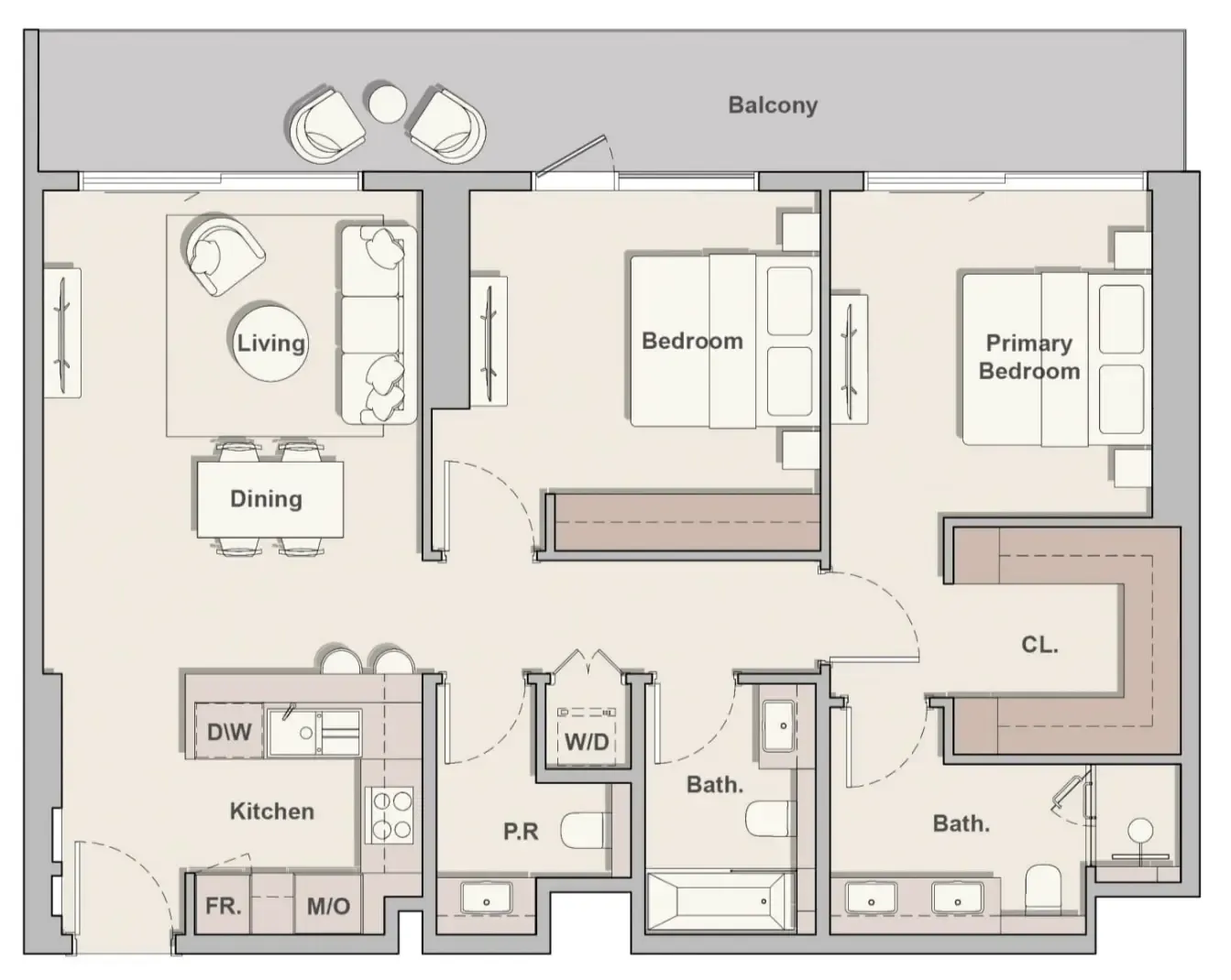 Ellington The Hillgate floor plan