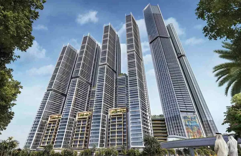 Exterior at The Horizon at Sobha Central in Sobha Central Dubai