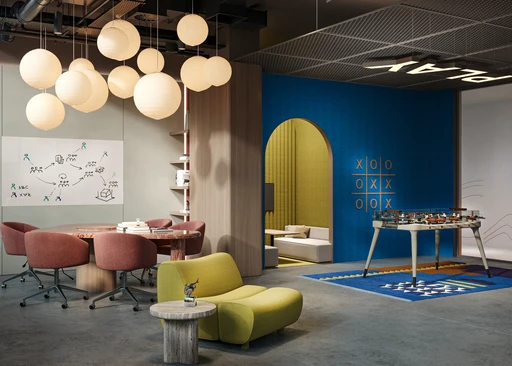 The Hub amenity image at South Lofts