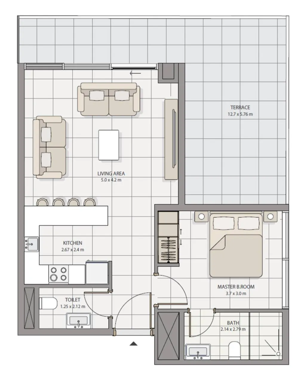 Advanced Properties The Icon Tower floor plan