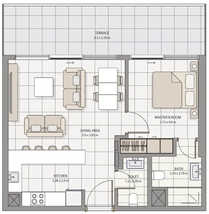 Advanced Properties The Icon Tower floor plan