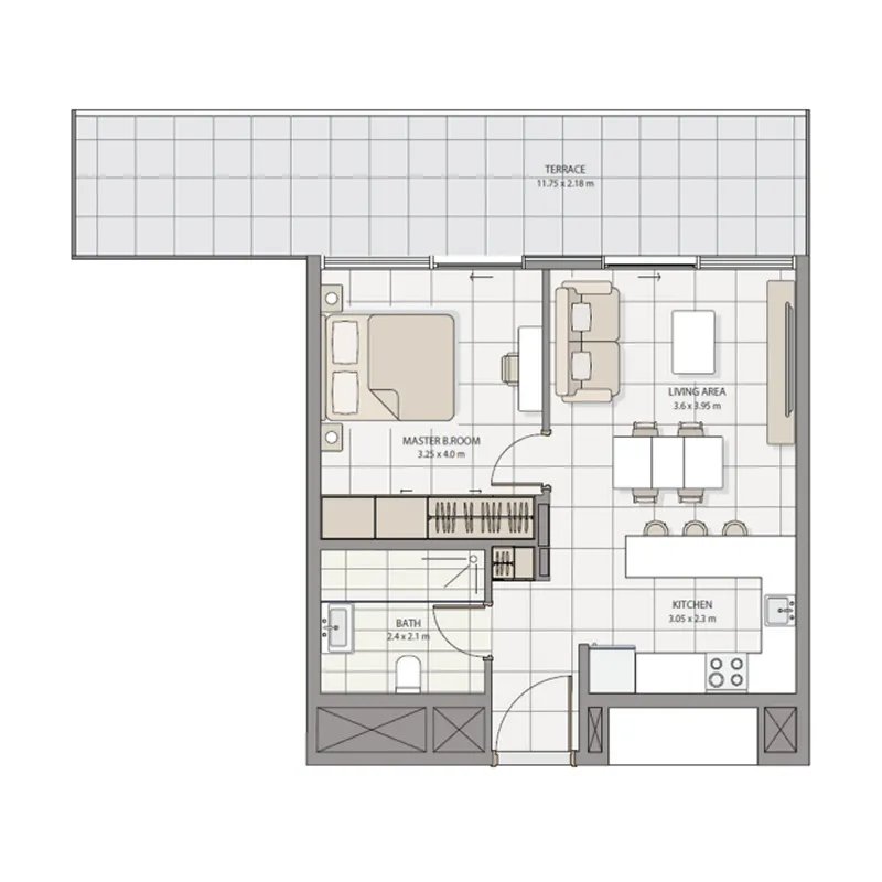 Advanced Properties The Icon Tower floor plan