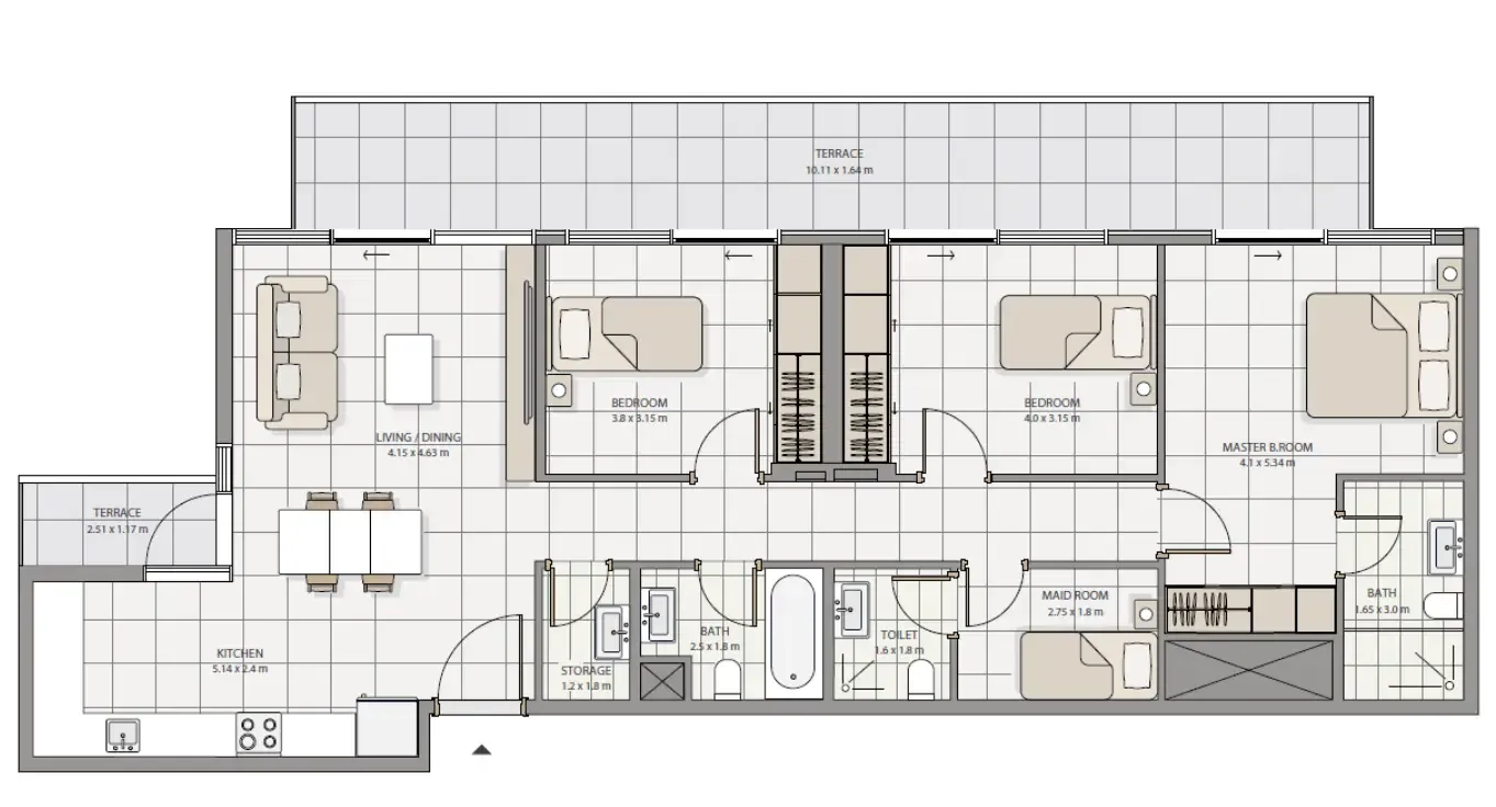 Advanced Properties The Icon Tower floor plan