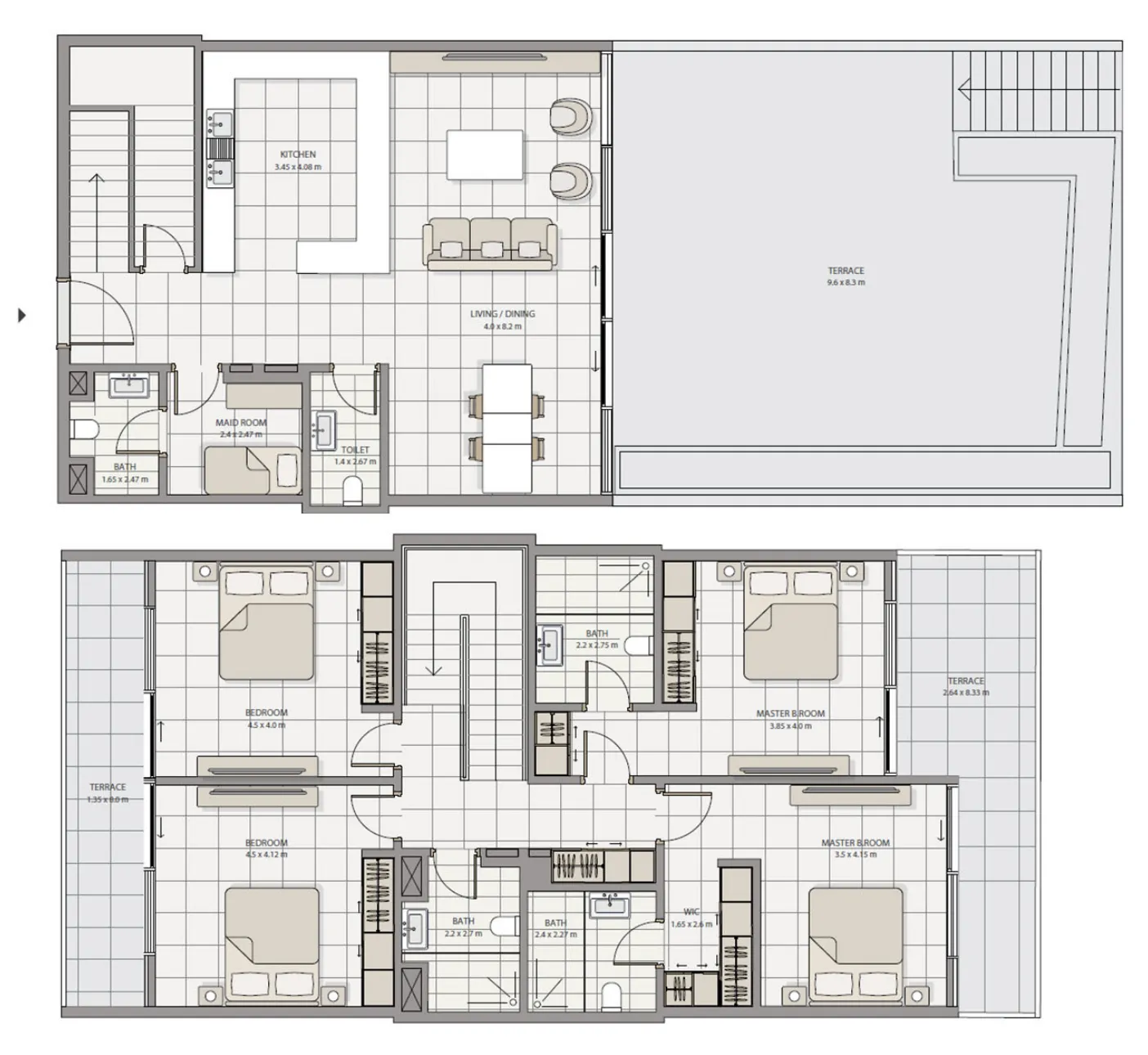 Advanced Properties The Icon Tower floor plan