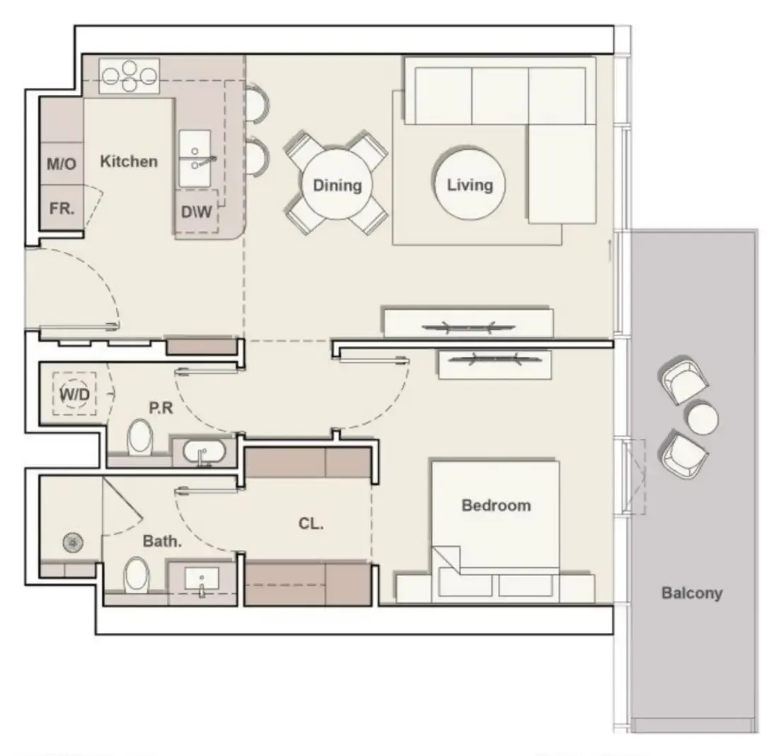 Ellington The Meriva Collection floor plan