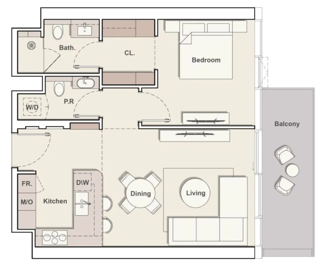 Ellington The Meriva Collection floor plan
