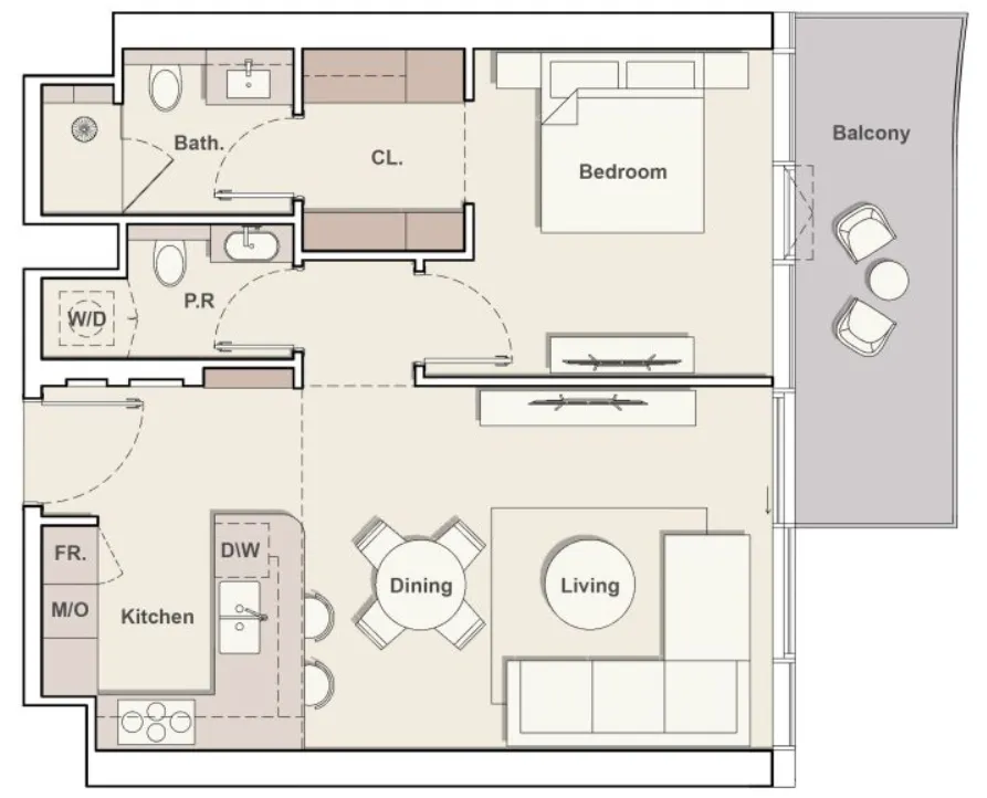 Ellington The Meriva Collection floor plan