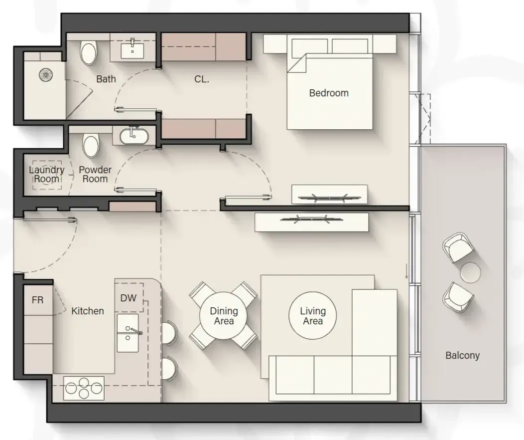 Ellington The Meriva Collection floor plan