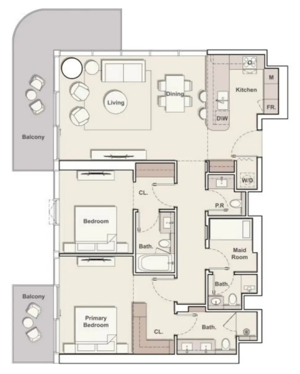 Ellington The Meriva Collection floor plan