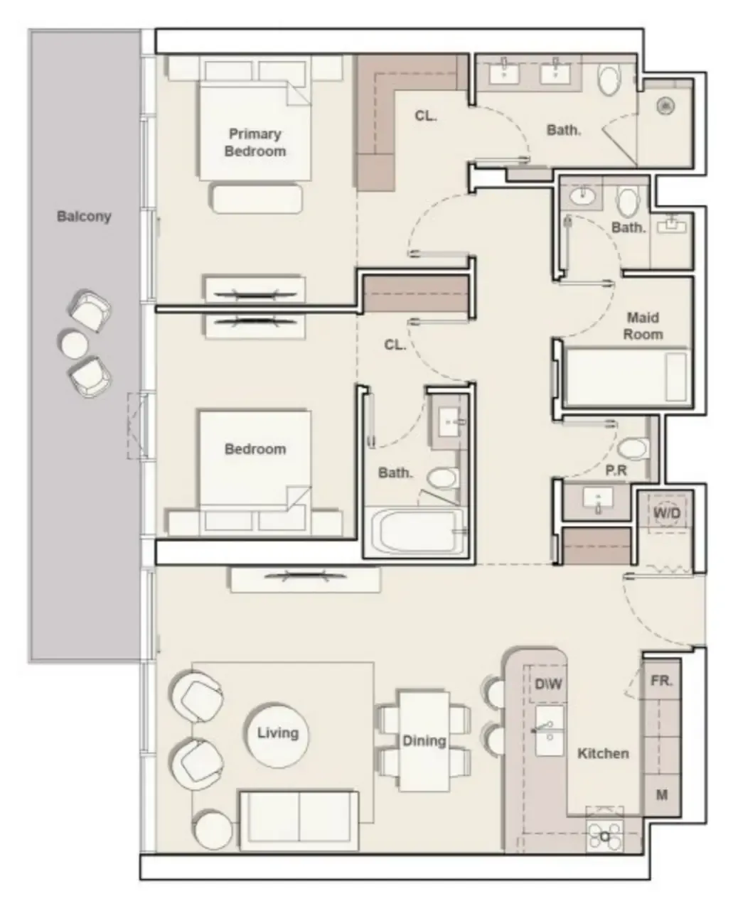 Ellington The Meriva Collection floor plan