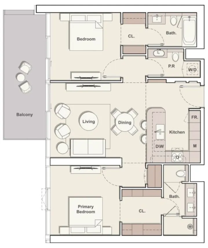 Ellington The Meriva Collection floor plan