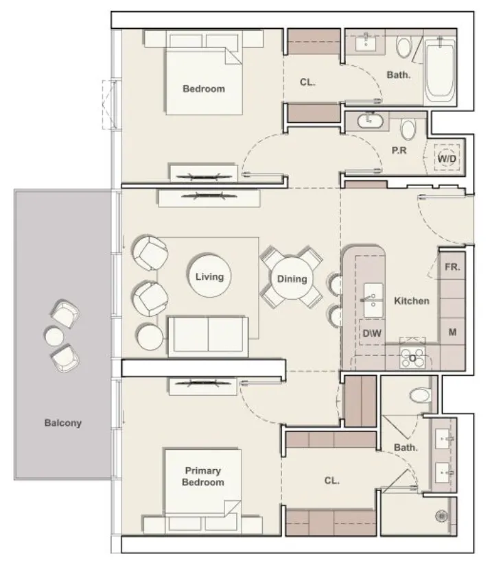 Ellington The Meriva Collection floor plan