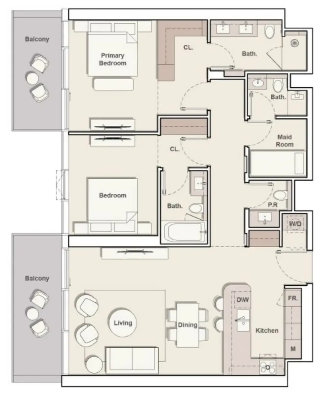 Ellington The Meriva Collection floor plan