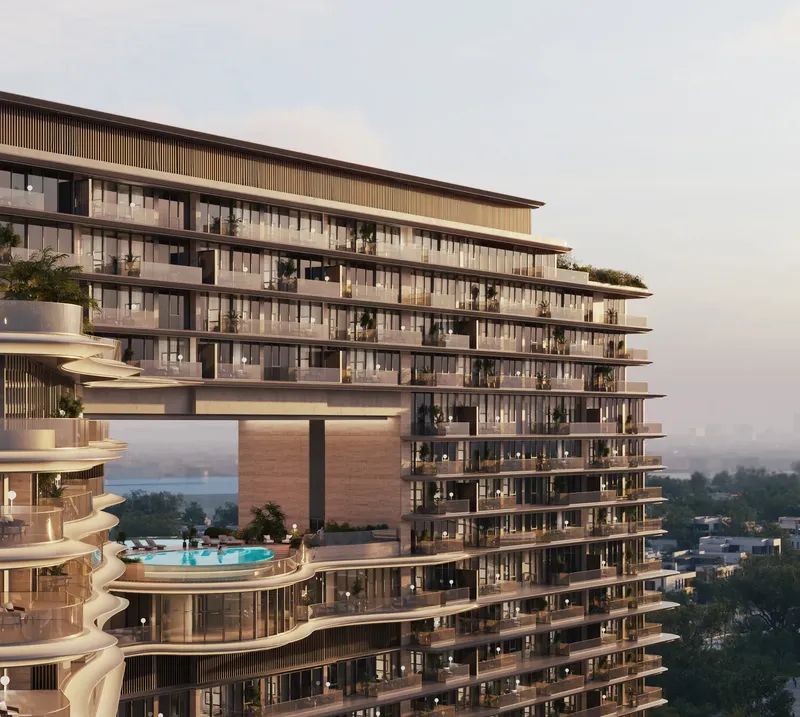 Exterior at The Meriva Collection in Dubai Islands Dubai