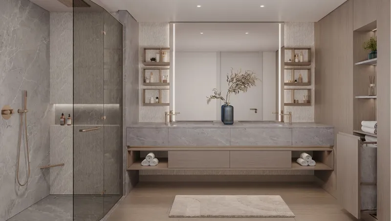 Interior at The Meriva Collection in Dubai Islands Dubai