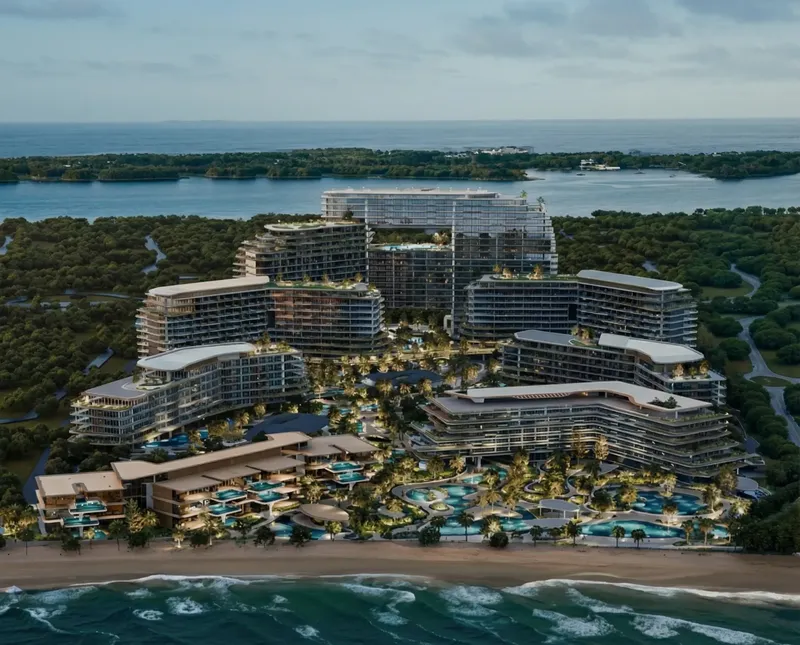 Exterior at The Meriva Collection in Dubai Islands Dubai