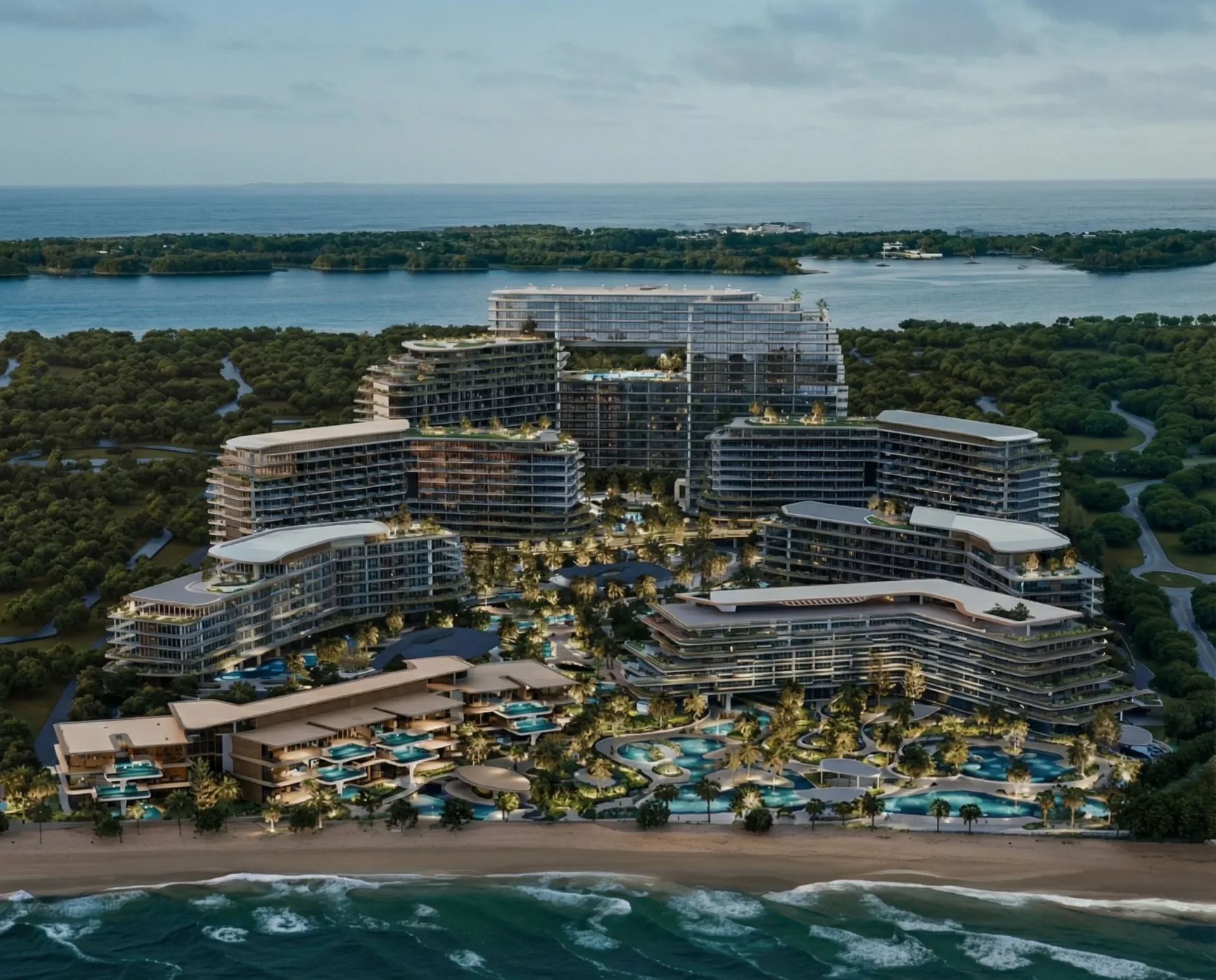 Exterior at The Meriva Collection in Dubai Islands Dubai