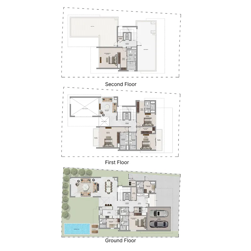 Sobha The Orchard at Sobha City floor plan