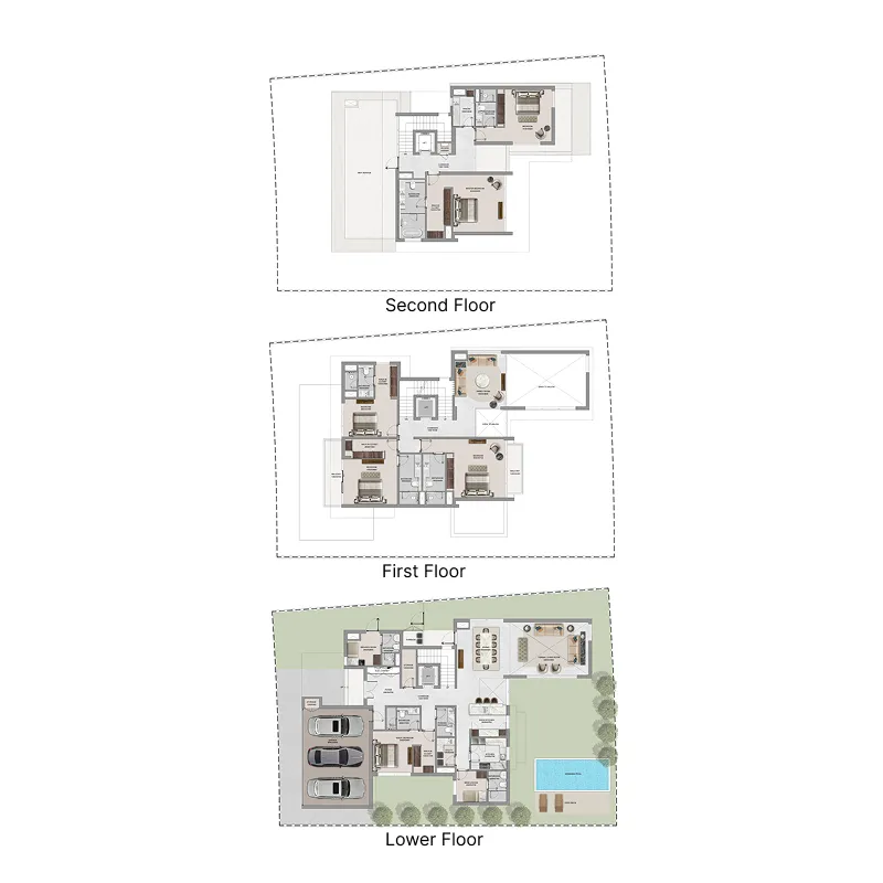 Sobha The Orchard at Sobha City floor plan