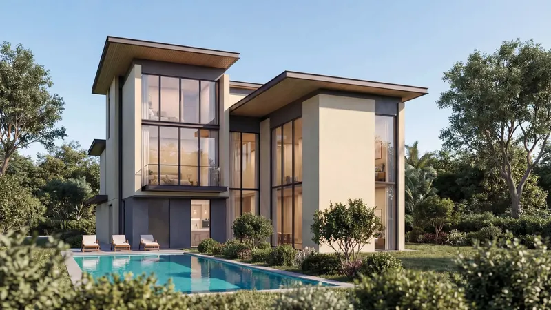 Exterior at The Orchard at Sobha City in Abu Dhabi Abu Dhabi