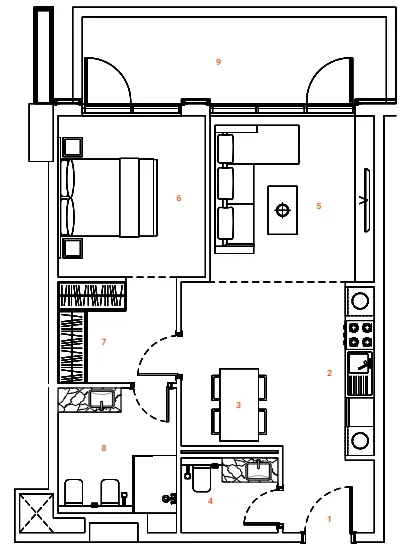 Peak Summit Real Estate Development The Orchard Place floor plan