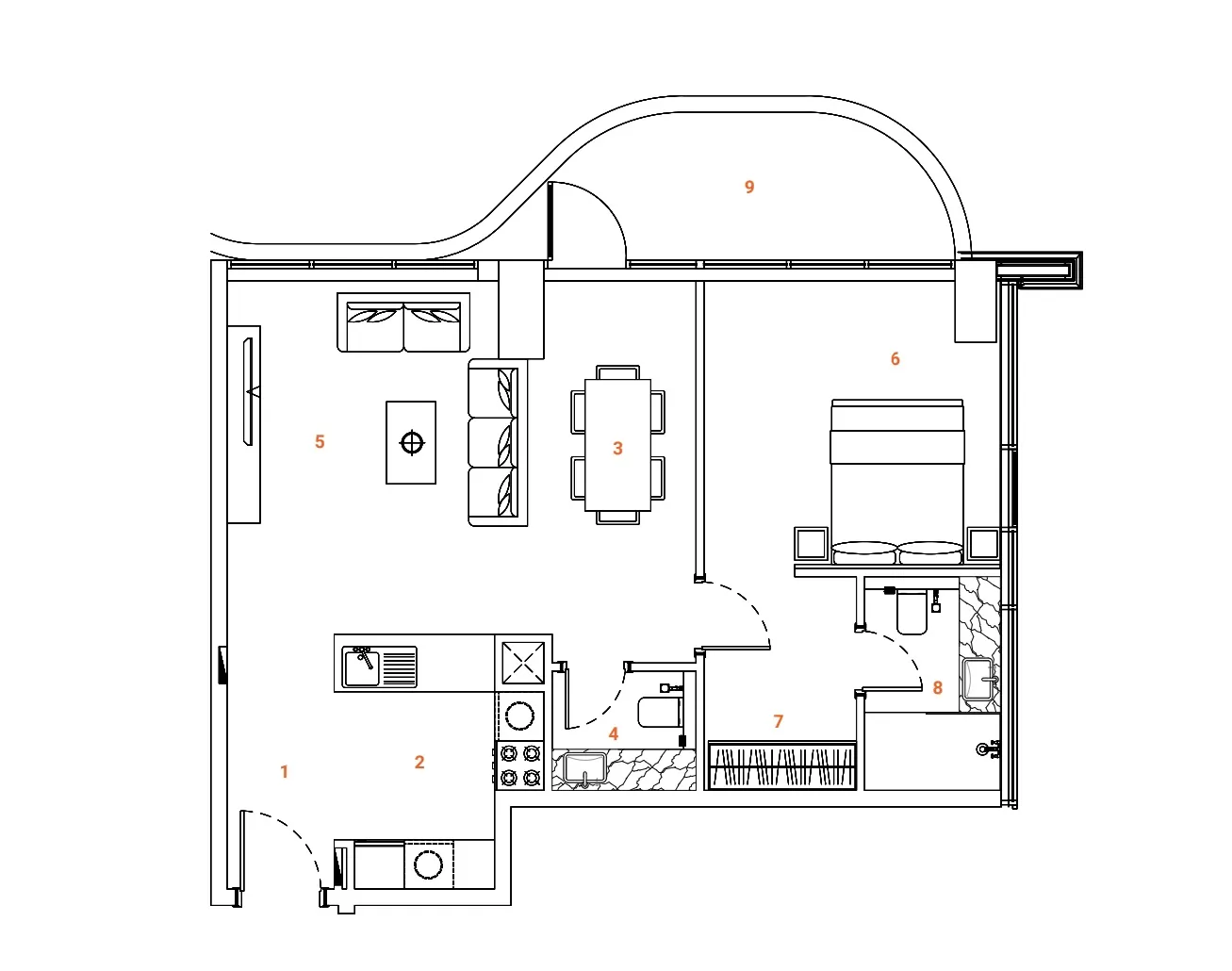 Peak Summit Real Estate Development The Orchard Place floor plan