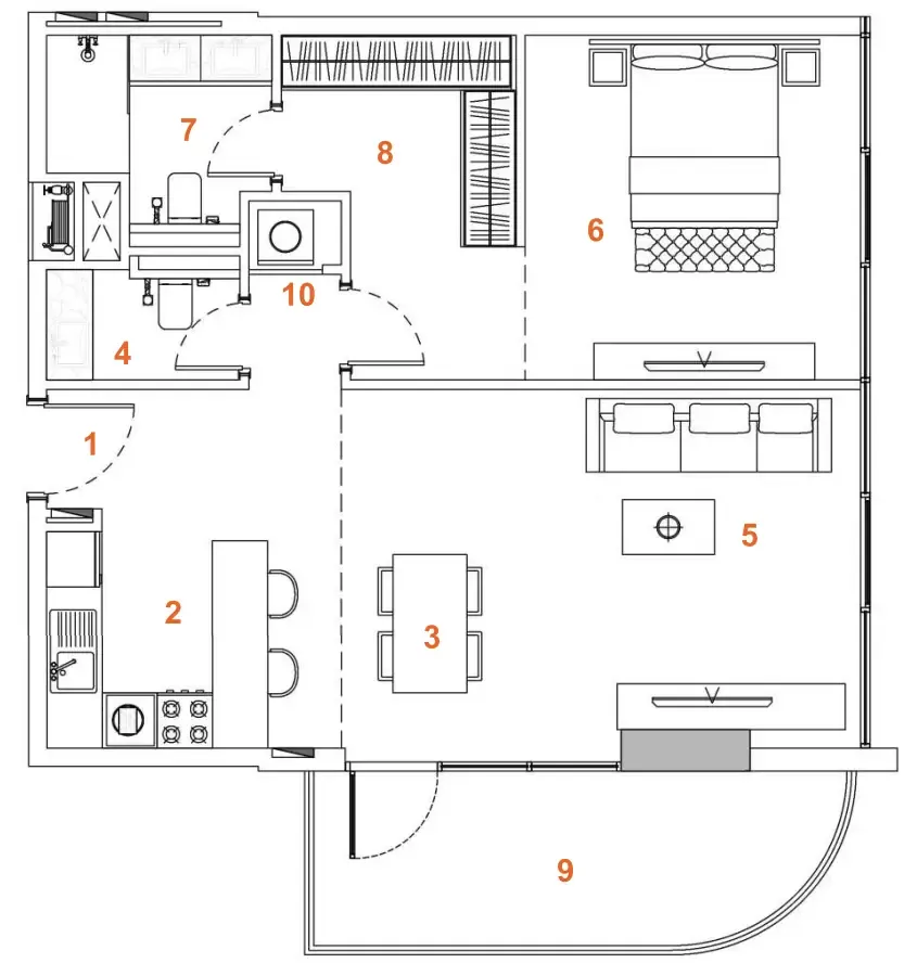 Peak Summit Real Estate Development The Orchard Place floor plan