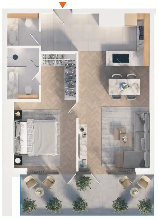 Peak Summit Real Estate Development The Orchard Place floor plan