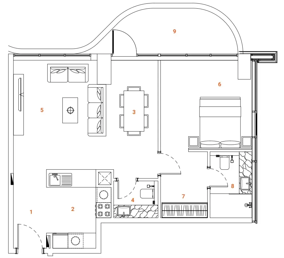 Peak Summit Real Estate Development The Orchard Place floor plan