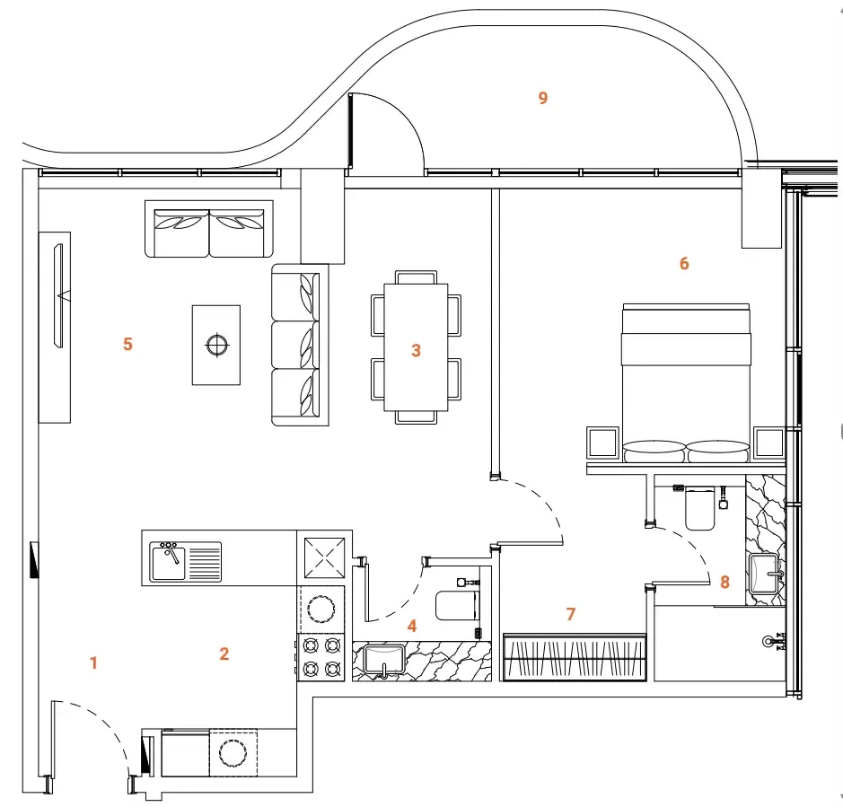 Peak Summit Real Estate Development The Orchard Place floor plan