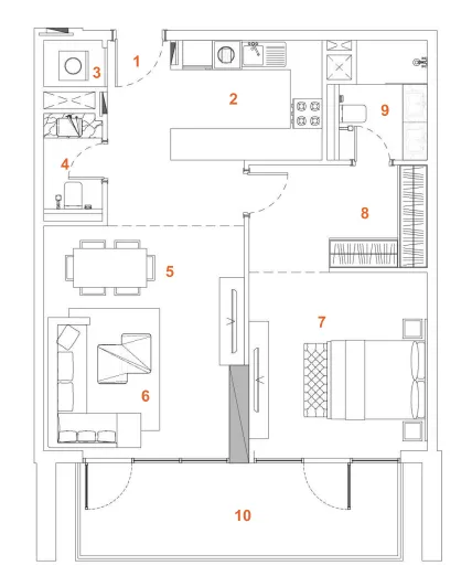 Peak Summit Real Estate Development The Orchard Place floor plan