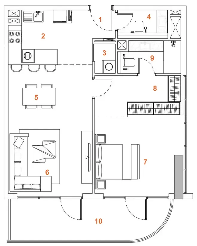 Peak Summit Real Estate Development The Orchard Place floor plan