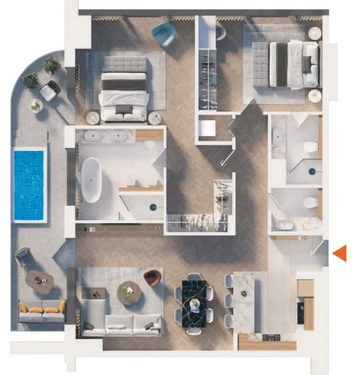 Peak Summit Real Estate Development The Orchard Place floor plan