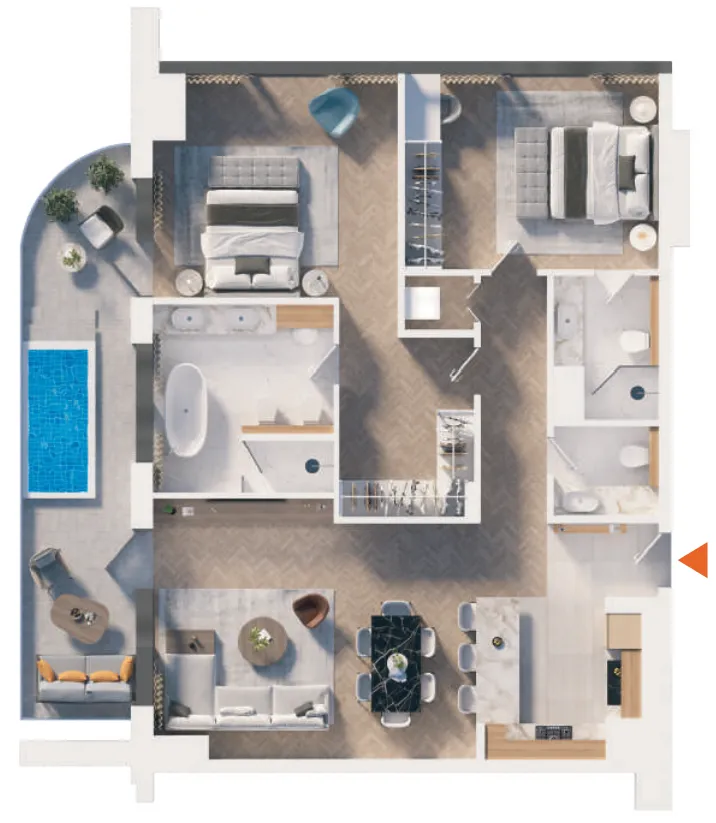Peak Summit Real Estate Development The Orchard Place floor plan