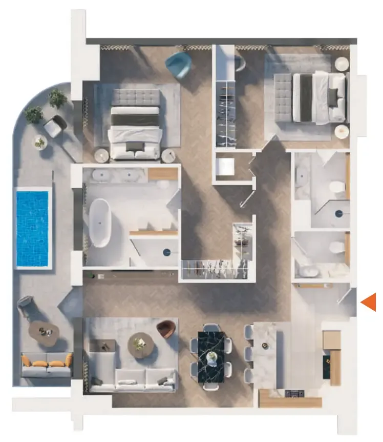 Peak Summit Real Estate Development The Orchard Place floor plan
