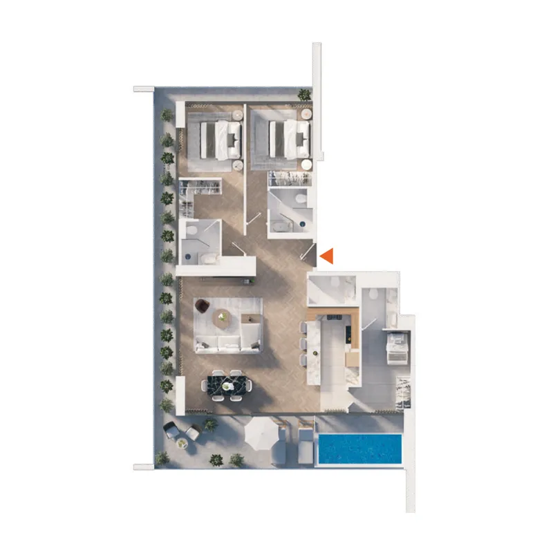 Peak Summit Real Estate Development The Orchard Place floor plan
