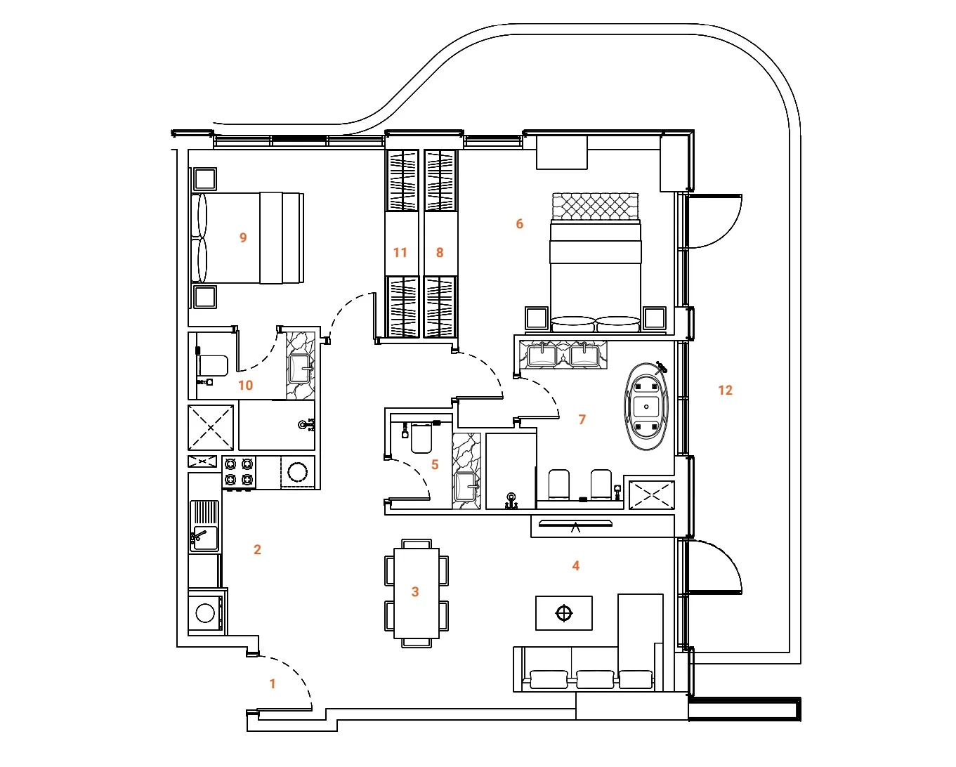 Peak Summit Real Estate Development The Orchard Place floor plan