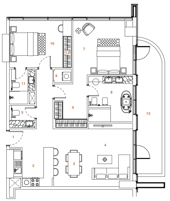 Peak Summit Real Estate Development The Orchard Place floor plan