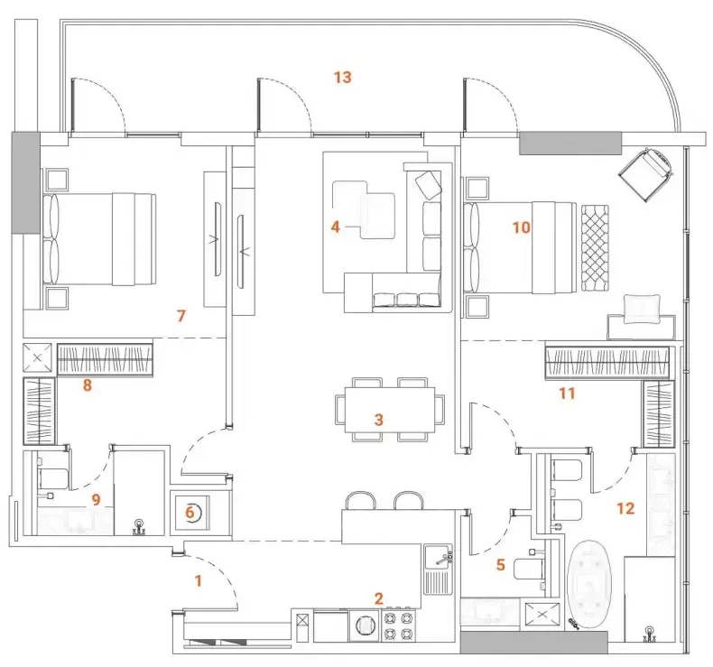 Peak Summit Real Estate Development The Orchard Place floor plan
