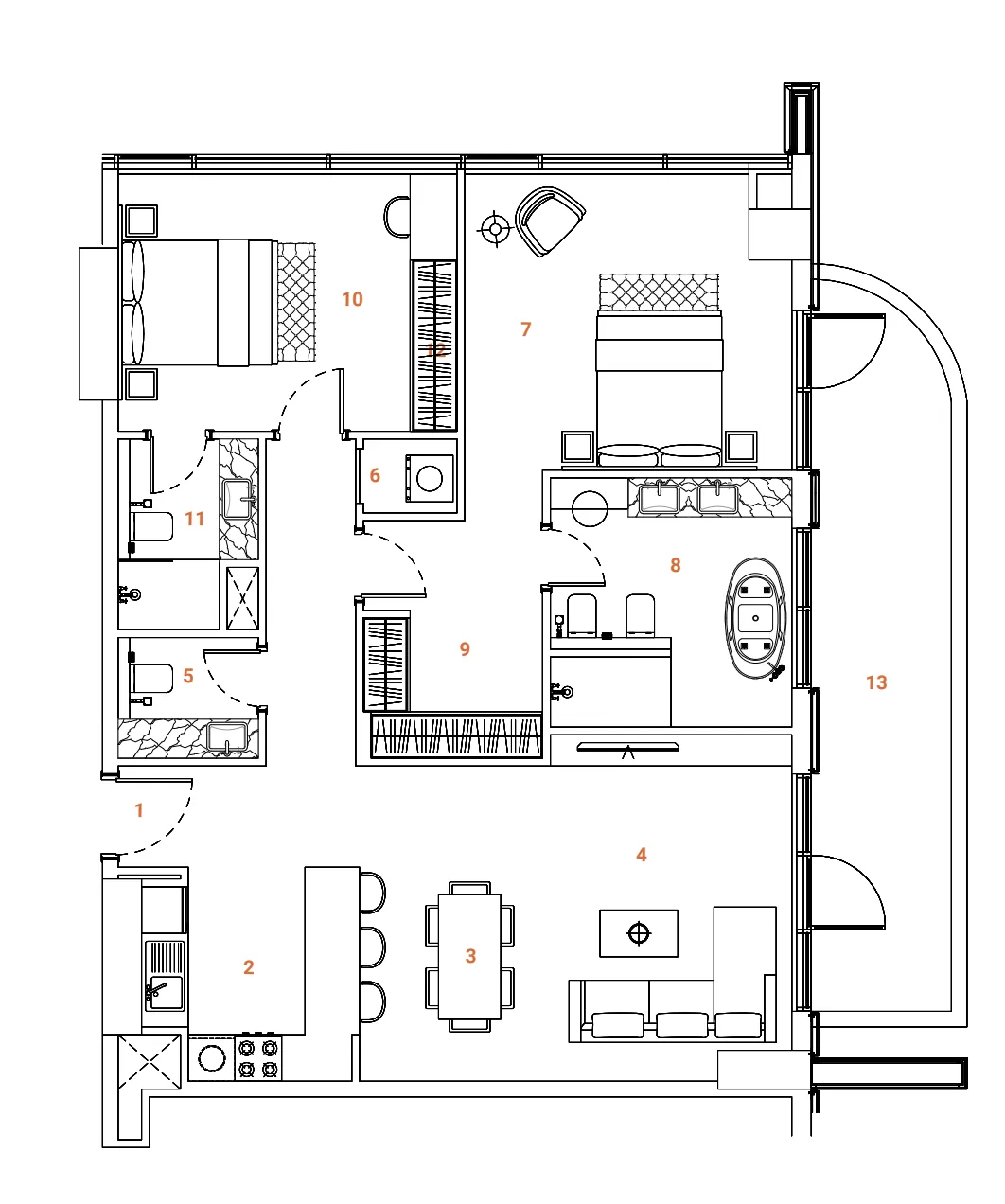 Peak Summit Real Estate Development The Orchard Place floor plan