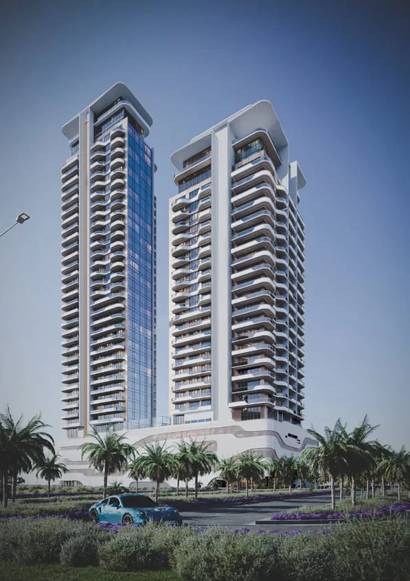 Exterior at The Orchard Place in JVC (Jumeirah Village Circle) Dubai