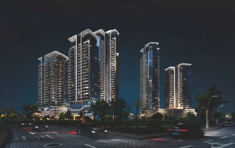 Exterior at The Orchard Place in JVC (Jumeirah Village Circle) Dubai