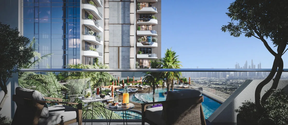Exterior at The Orchard Place in JVC (Jumeirah Village Circle) Dubai