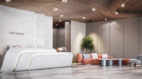Peak Summit Real Estate Development The Orchard Place Lobby
