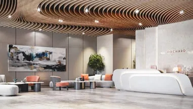Peak Summit Real Estate Development The Orchard Place Lobby