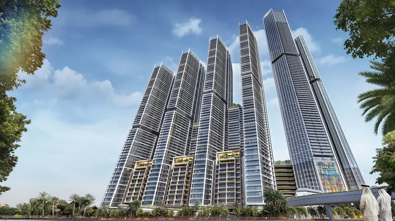 Exterior at The Pinnacle at Sobha Central in Dubai