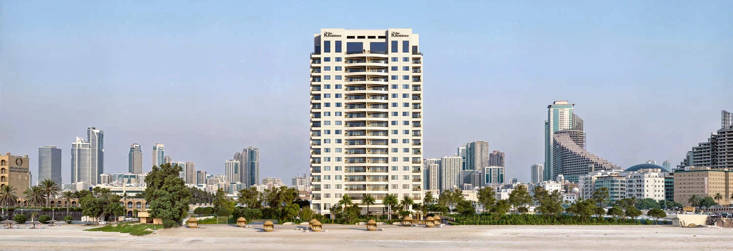 The Residence waterfront apartments with direct beach access in Al Khaledia Suburb