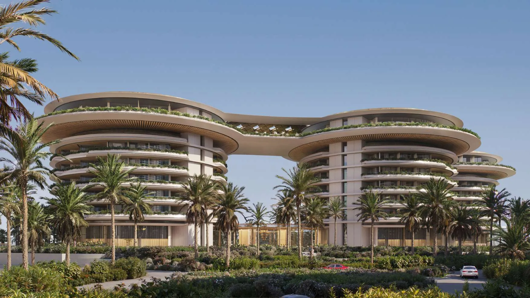 H&H Development The Residences at The Dubai Beach EDITION Exterior
