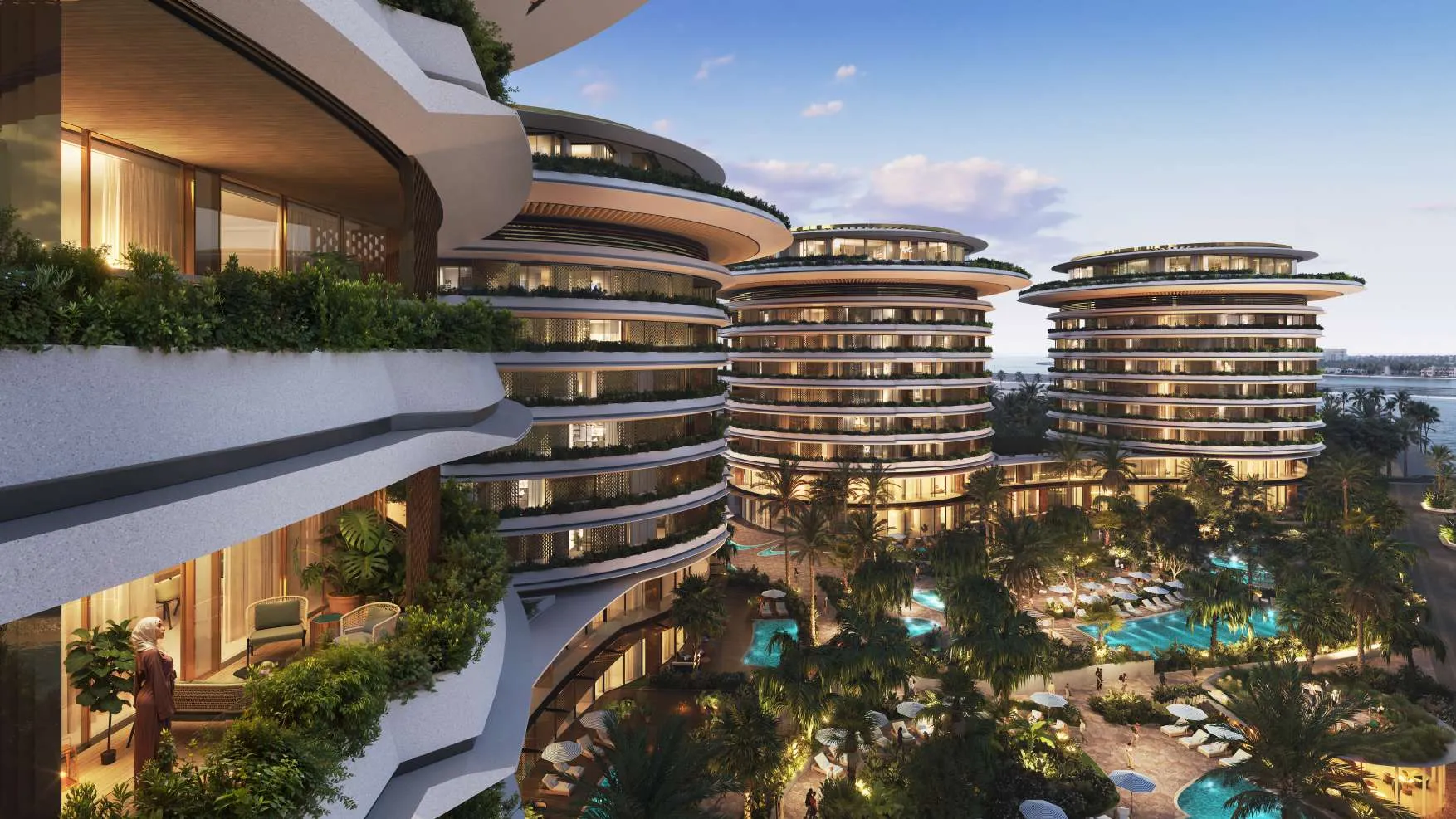 H&H Development The Residences at The Dubai Beach EDITION Exterior